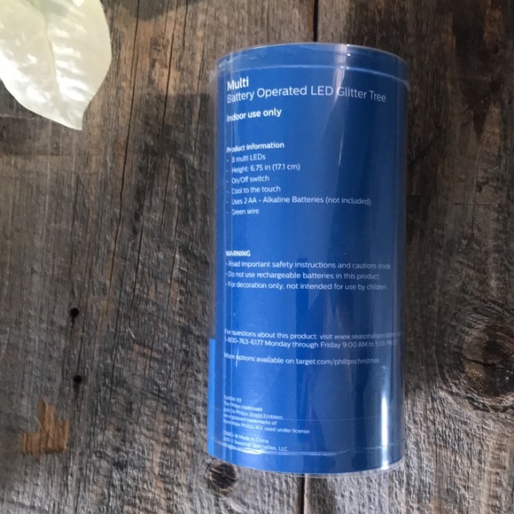 Philips Glitter Tree Battery Operated - Picture 4 of 6